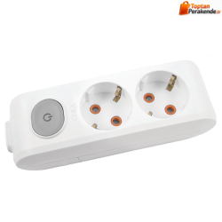 Viko Multi-Let İkili Grup Priz Anahtarlı Topraklı Klemensli Beyaz (Çocuk Korumalı) 90117200